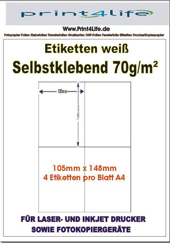 Versandetiketten - , a4