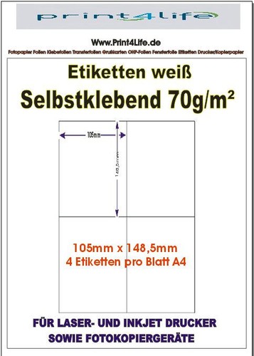 Versandetiketten - , a4