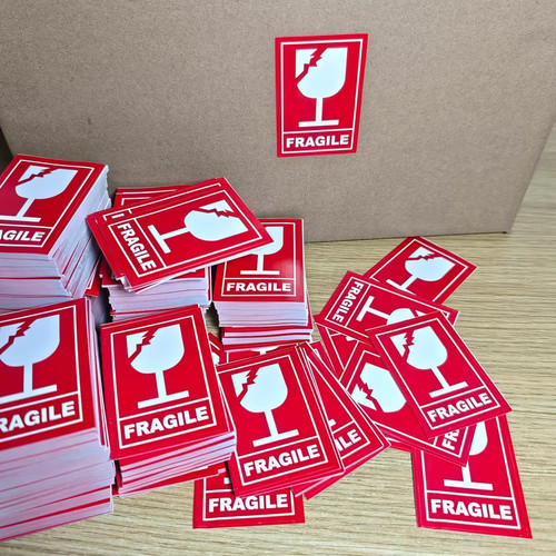 Fragile aufkleber für pakete - fragile,