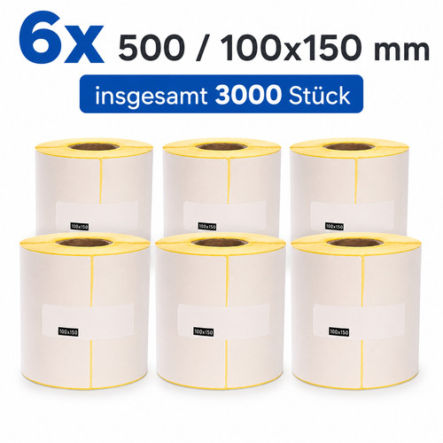 Thermo etiketten auf rolle - etiketten,