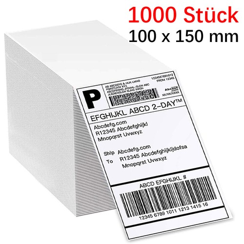 1000 stück thermo - stück, versand