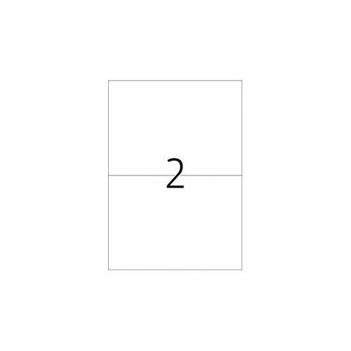 200 universal etiketten - auf, a4